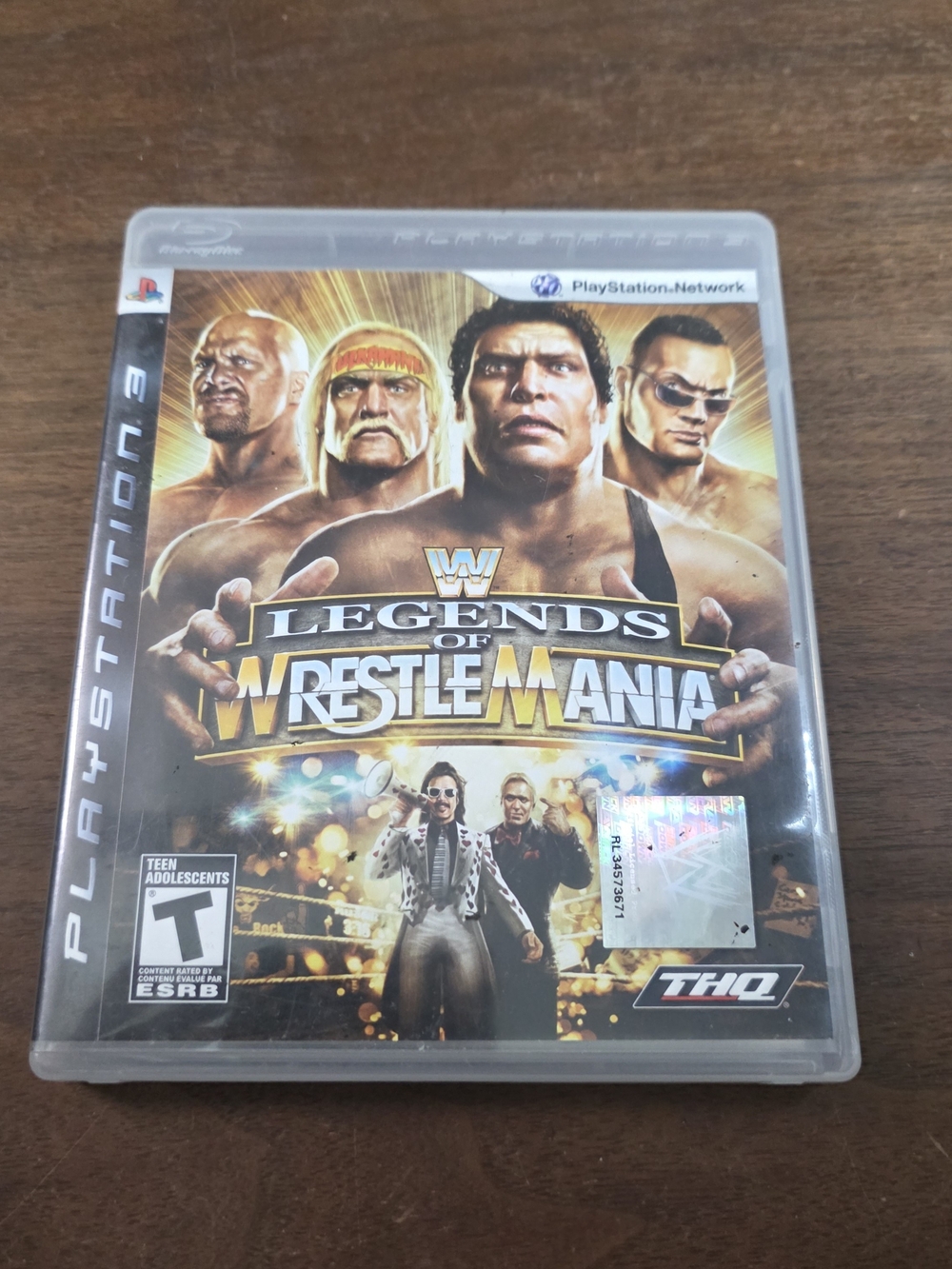 Sony Playstation 3 WWE Legends Of Wrestlemania CIB Game PS3